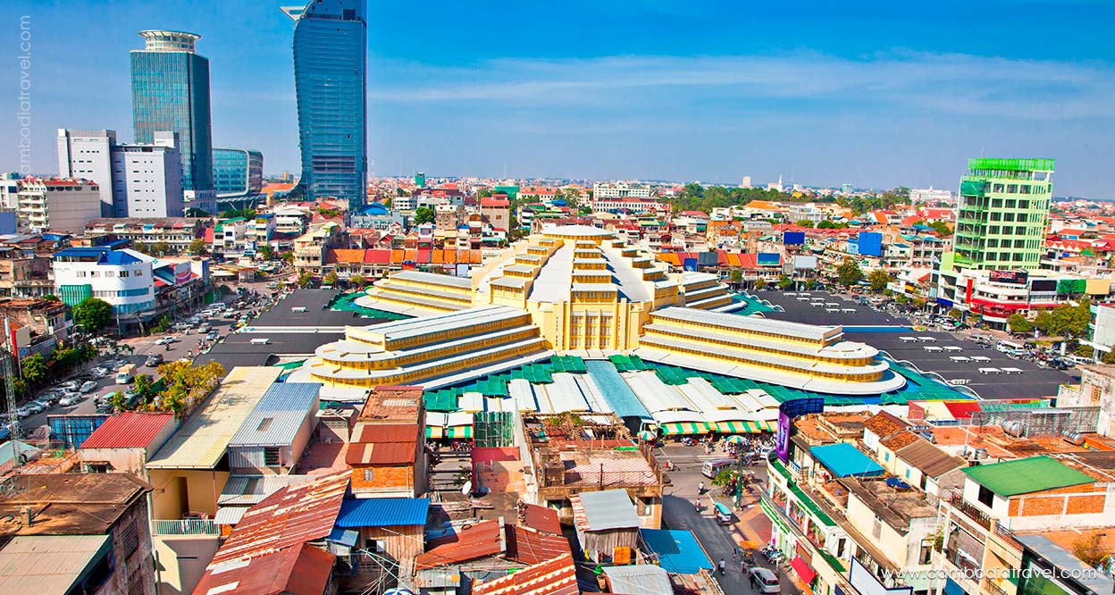 Cambodia Phnom Penh Central Market