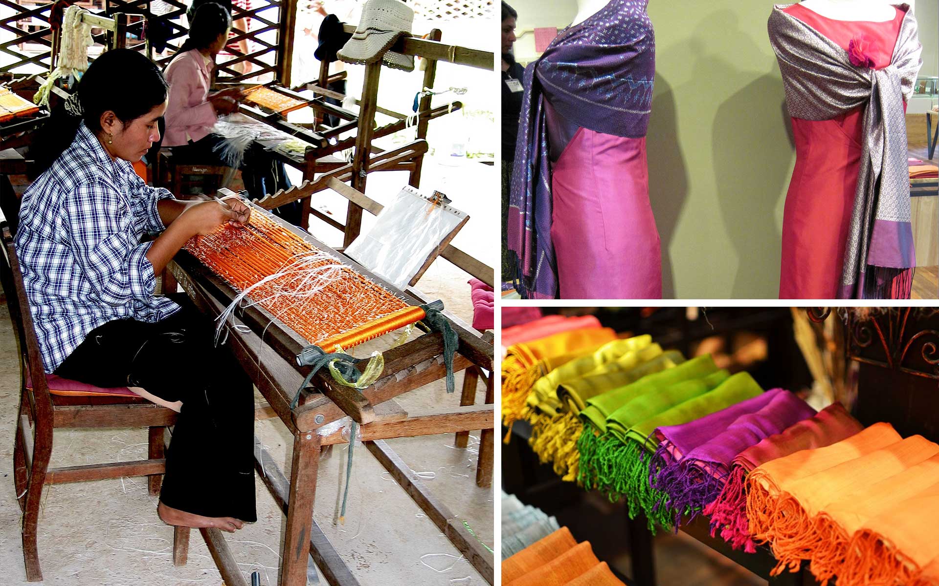 Cambodian Silk Products - best things to Buy in Cambodia