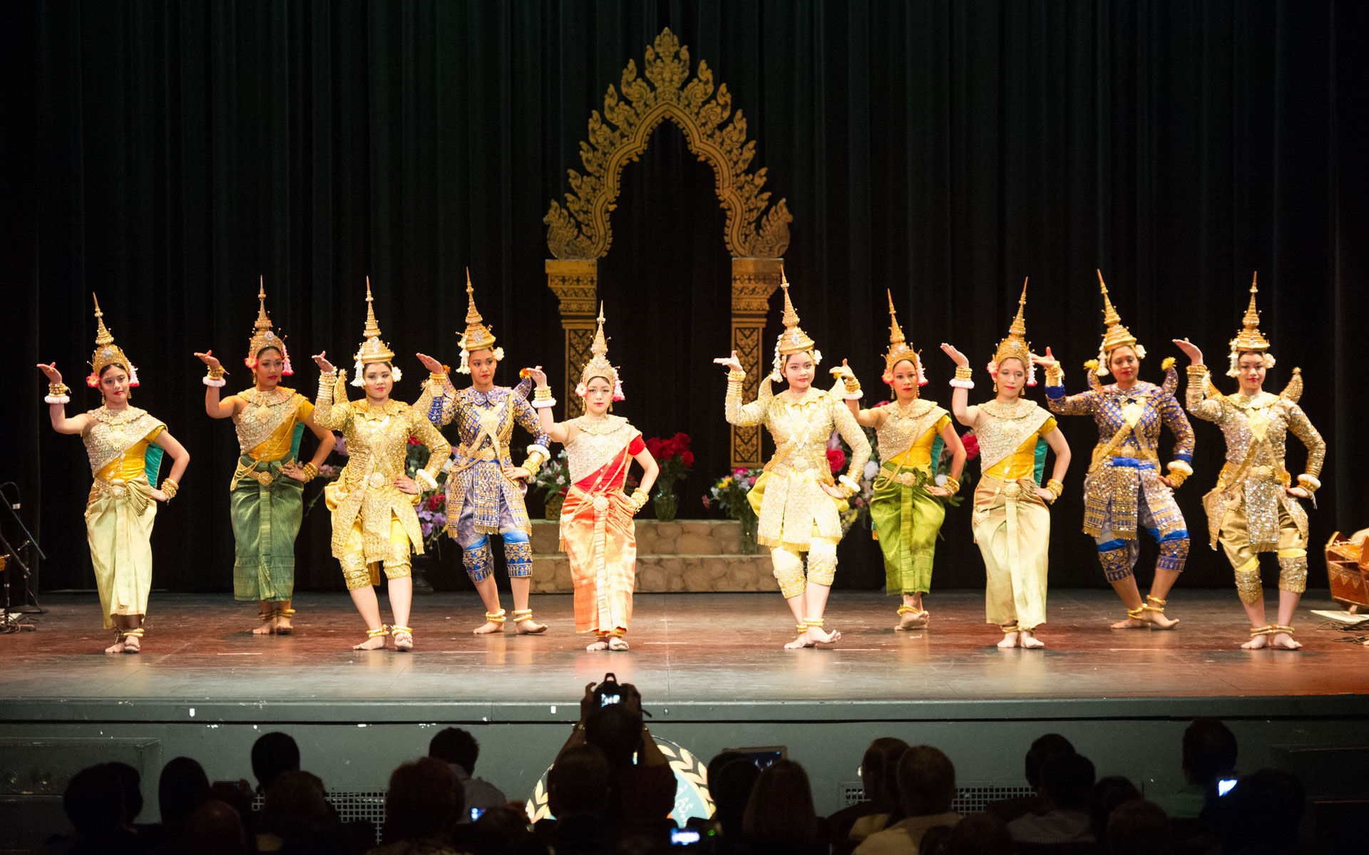 Khmer Classical Dance was originated from the royal courts. 