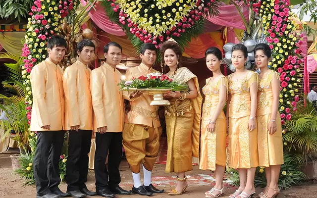 Wedding Ceremony in Cambodia