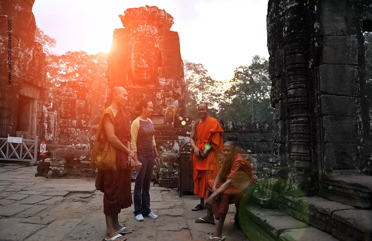 November to February is ideal time to explore Angkor Temples. 