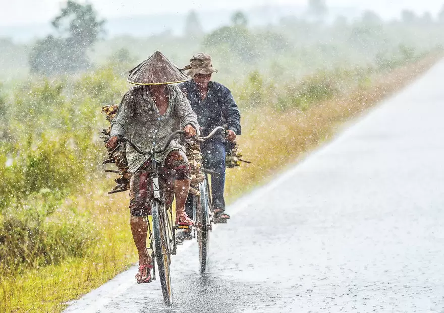 Wet season in Cambodia is characterized by heavy rains and high humidity.