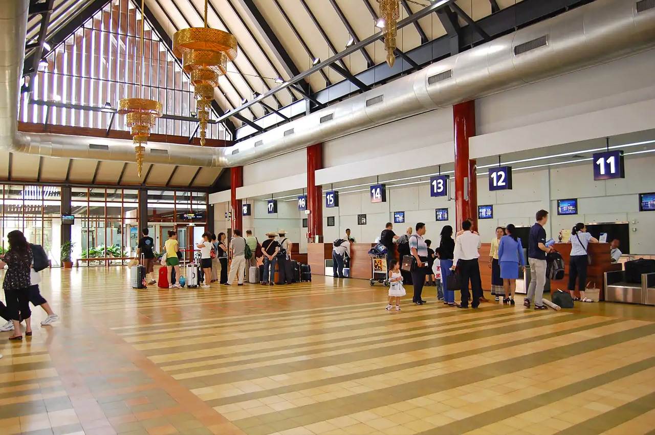The small size of Siem Reap Airport’s terminal building makes passengers feel relaxed and stress-free.