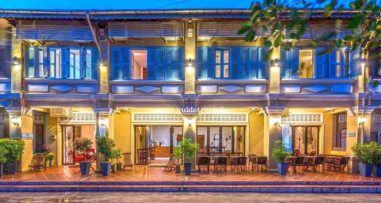 The Columns Hotel was originally built as a set of shophouses when Cambodia was a French colony.