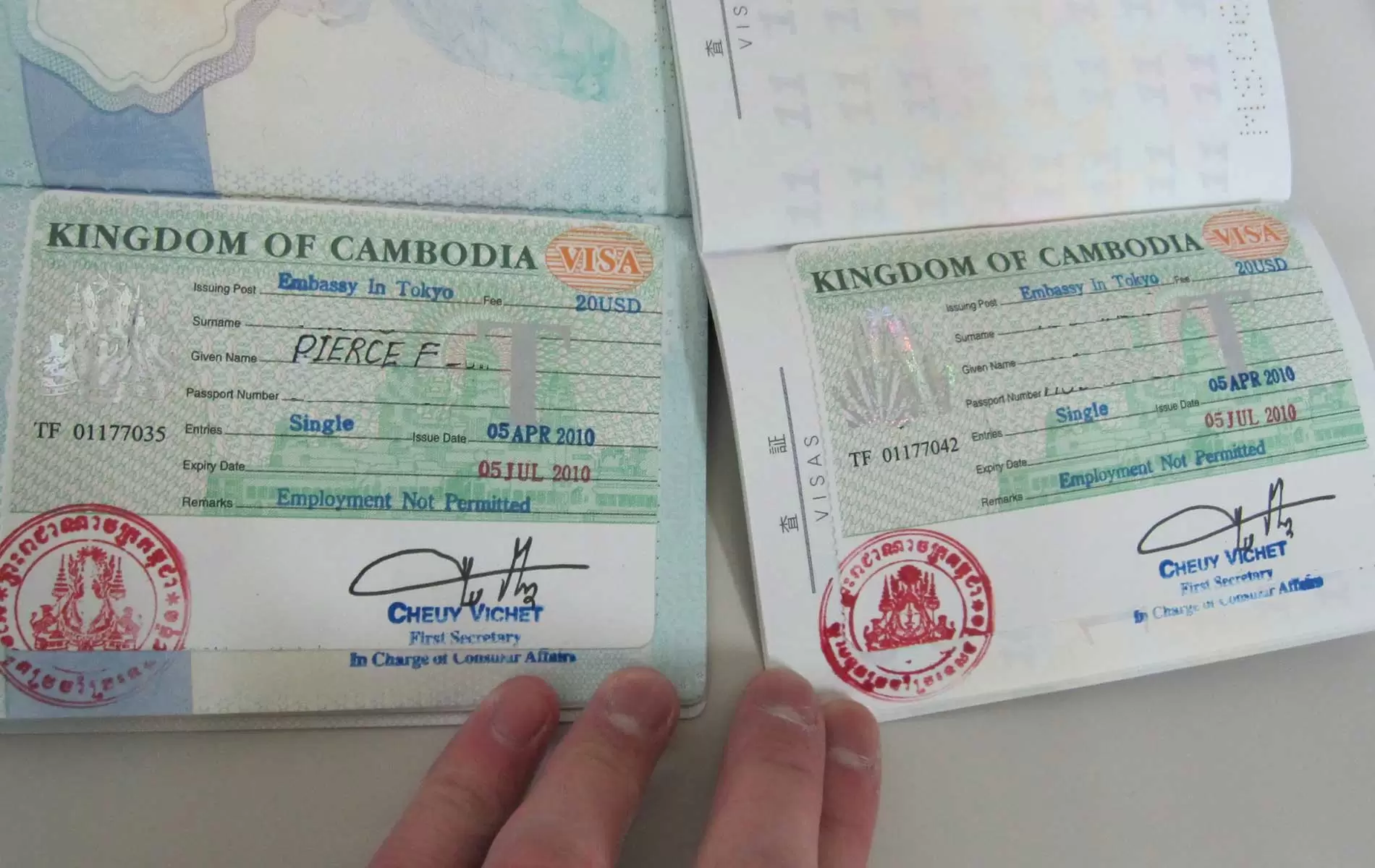 C L Tengeri Csiga A Tanulm Ny Visa K Cambodge Egy J Bar T Ny Lka   Cambodia Visa 1 