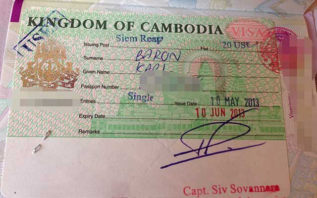 Visa to Cambodia: All Things You Need to Know Before Planing a Trip to Cambodia
