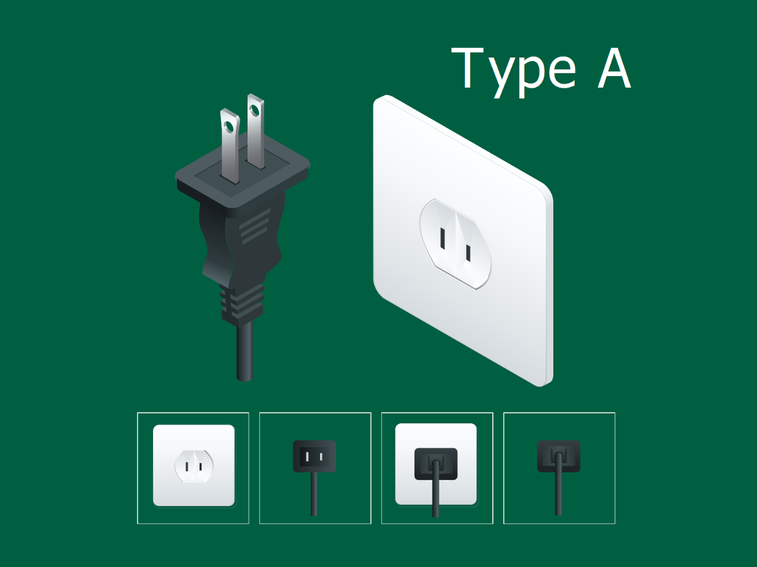 Type A electrical plug in Cambodia