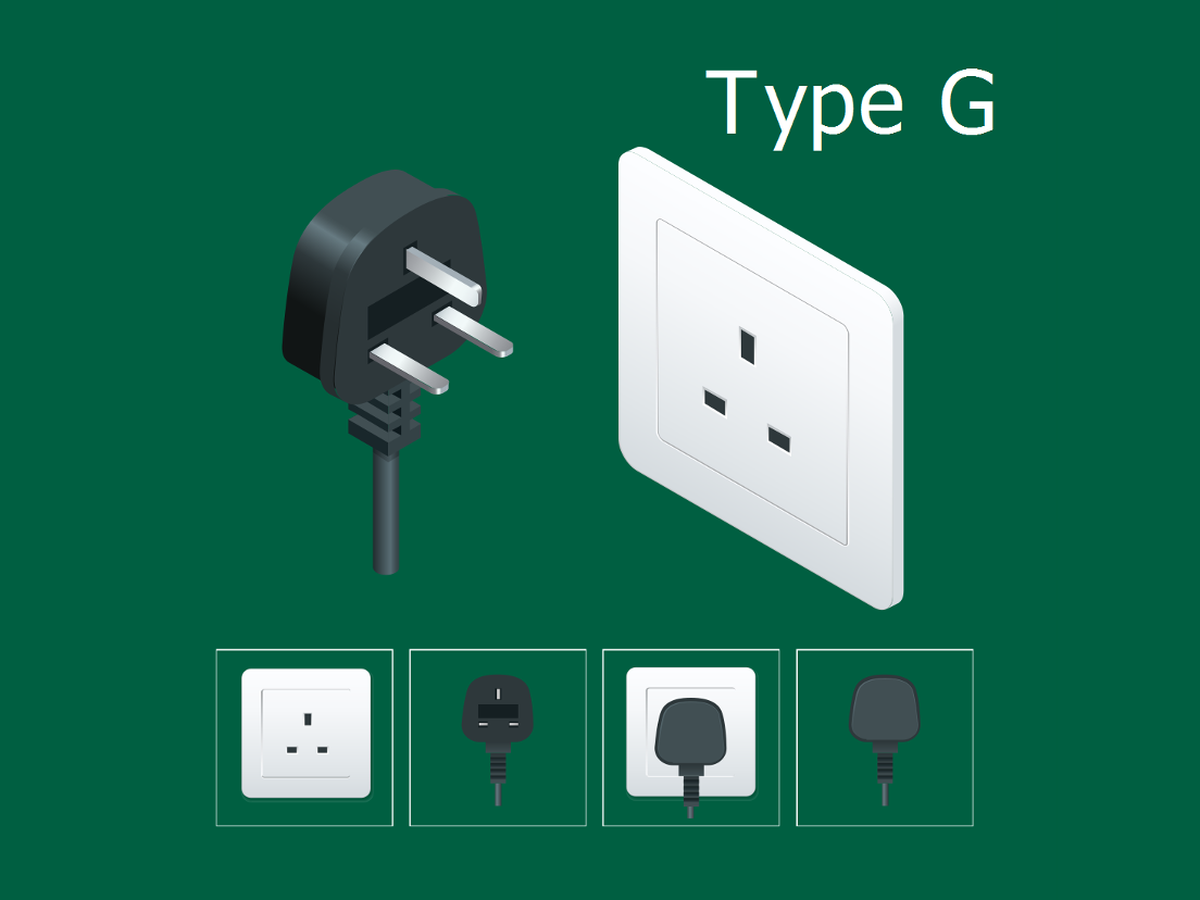 Type G electrical plug in Cambodia