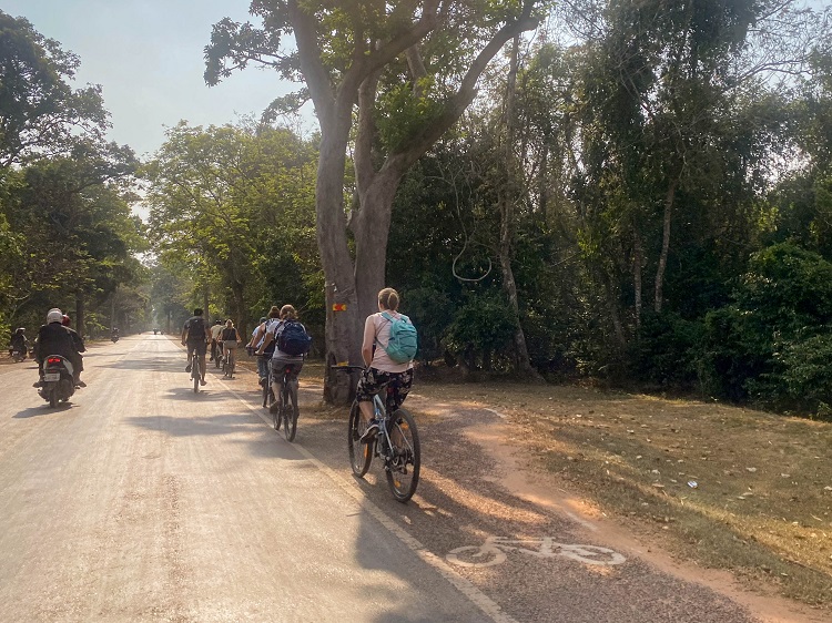 Biking In Angkor