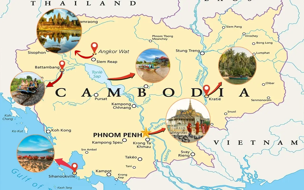 Cambodia Holiday Packages from South Africa